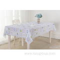 gold and silver roll pvc lace table cloth